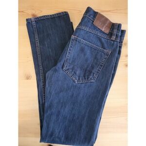 Element Straight Leg Jeans Dark Wash Indigo Blue Denim 5-Pocket Size 28x32